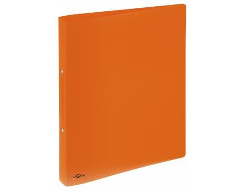 Pagna Ringbuch A4 Basic 2-Bgel-Mechanik+NH Ringdurchmesser 25mm, orange