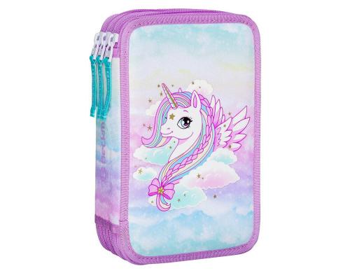 Beckmann Etui Classic Triple Einhorn, Grsse: 12x20.5x7cm