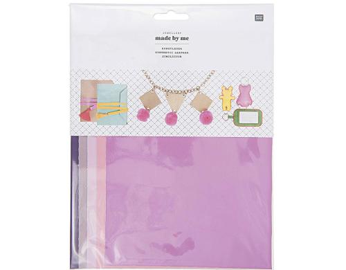 Rico Design Kunstleder Girly 5 Stck  148 x 210 mm