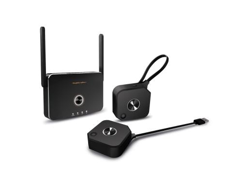 QuattroPod Mini Wireless Set, Plug&Play, 2K, 2x Transmitter