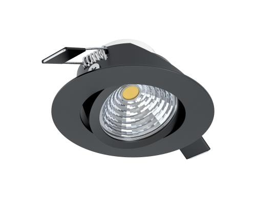 EGLO SALICETO 1 Einbauspot schwarz EGLO / inkl. 1x LED 6W