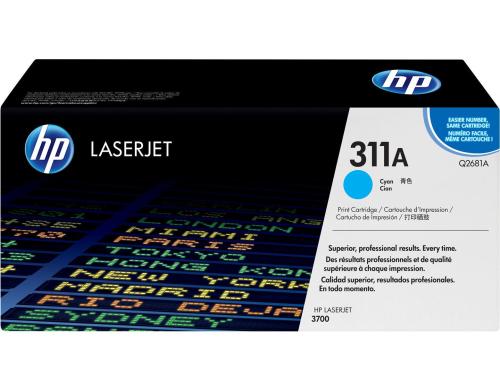 HP Toner 311A - Cyan (Q2681A) Seitenkapazitt ~ 6'000 Seiten